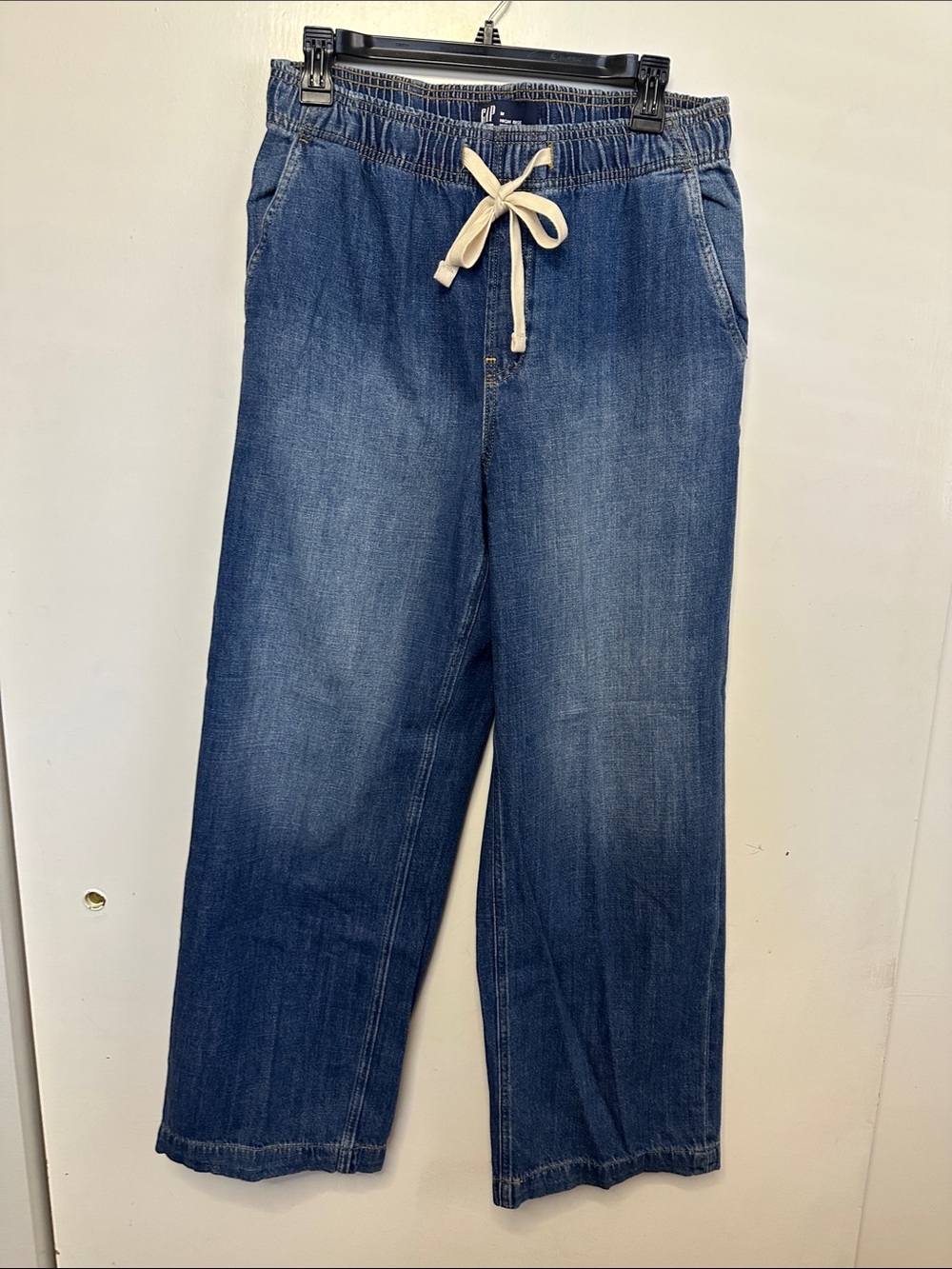 Women’s GAP  Drawstring Relaxed Jeans - Blue